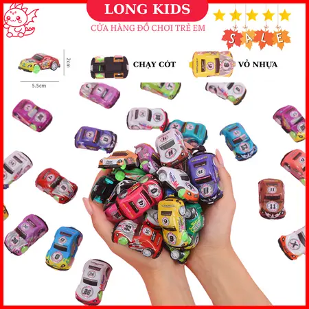 Xe Thể Thao Mini Chạy Cót Đủ Màu Sắc Dành Cho Bé - Đồ Chơi Trẻ Em - Long kids