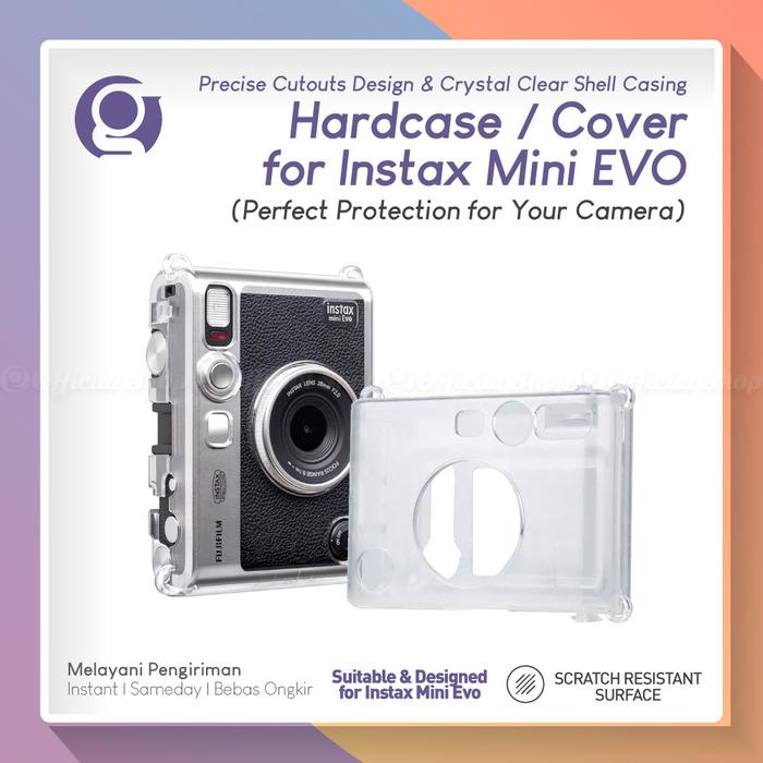 Gambar Hardcase for Fujifilm Instax Mini EVO Casing Transparan Clear Case dari G-Rex Kota Administrasi Jakarta Barat Tokopedia