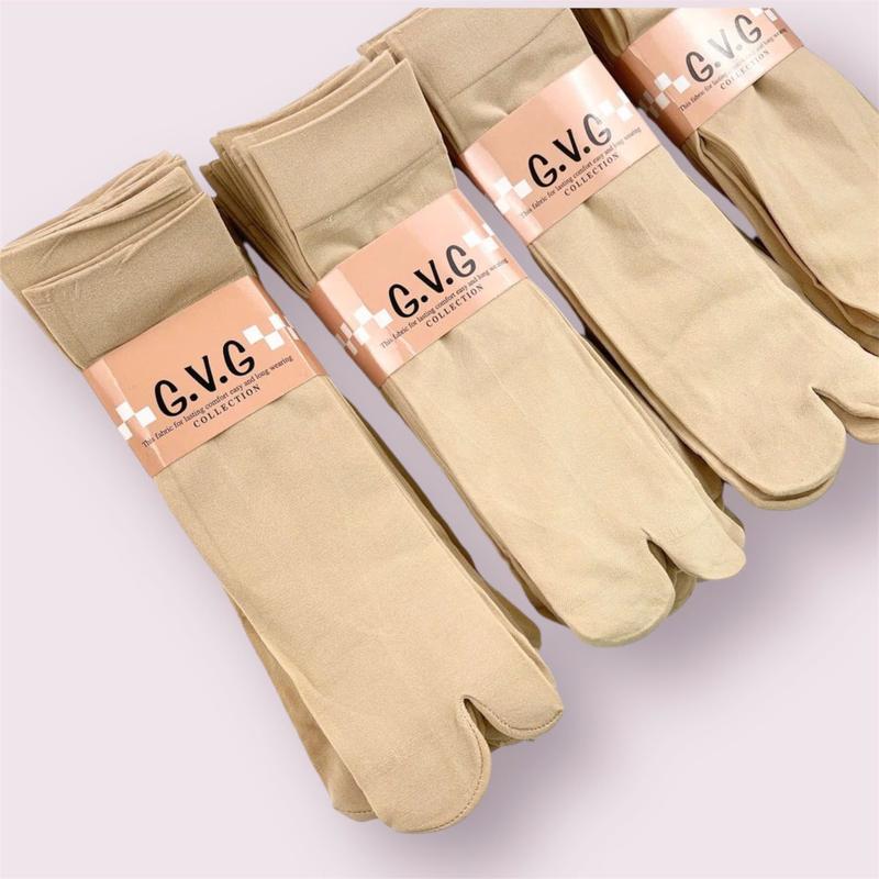 COMBO 20 chiếc ( 10 đôi ) Tất Da Nữ G.V.G Xỏ Ngón Siêu Dai Chống Trơn Trượt Hàng Chất Lượng 2025