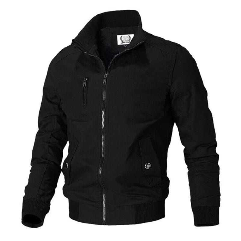 Áo Khoác Kaki Nam Phối Kéo Ngực Cá tính Phong Cách Lịch Lãm Kem Jacket  Đỏ aokhoac