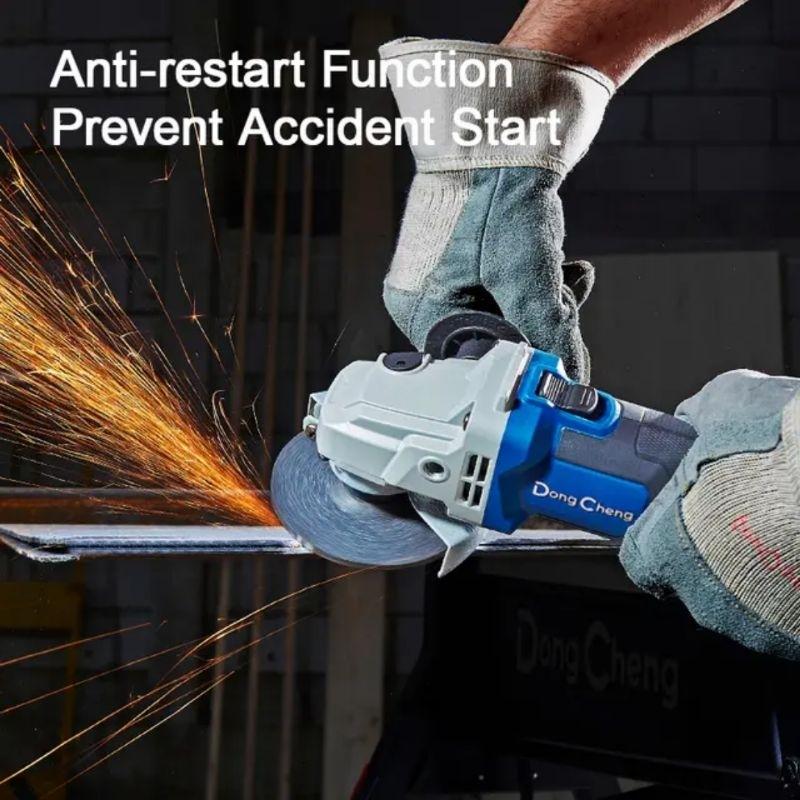 Dongcheng 20V Cordless 3 Unit Combo Set 2A Changer Power Tools Set Battery Iron Machine Electric 4