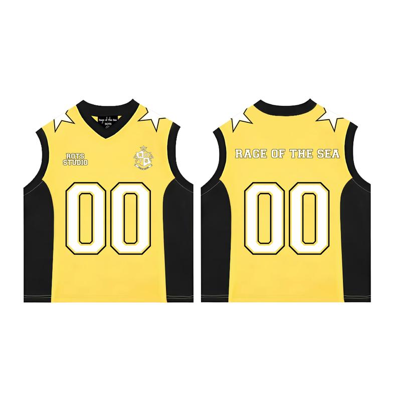 ÁO TANKTOP BÓNG RỔ SỐ 00 FORM OVERSIZE UNISEX RAGE OF THE SEA (ROTS STUDIO)- "TANKTOP SPORT VẢI MÈ THOÁNG MÁT" 3