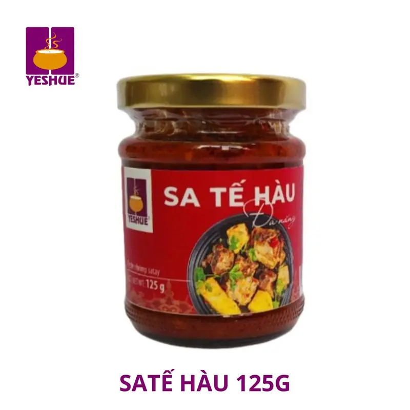Sa tế hàu 125g YesHue - Gia vị Sa tế tiện dụng cho mọi căn bếp hiện đại 1