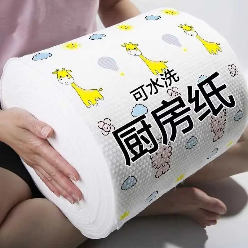 Giẻ lau nhà bếp, Sử dụng kép ướt và khô, Vải rửa chén, Giấy gia dụng, Đồ dùng gia đình, Đồ dùng đặc biệt, Làm sạch, Khăn giấy dùng một lần lười biếng 0