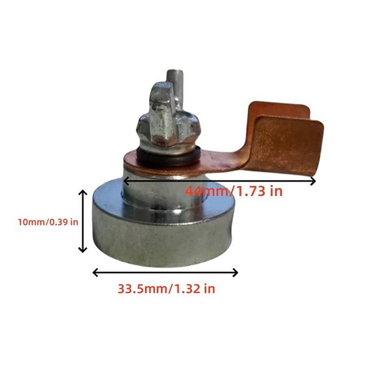 Dụng cụ hàn thợ hàn, 1 chiếc, Dụng cụ nối đất từ tính mạnh, Dụng cụ nối đất từ tính mạnh đặc biệt, Thích hợp cho hàn một đầu mạnh 8
