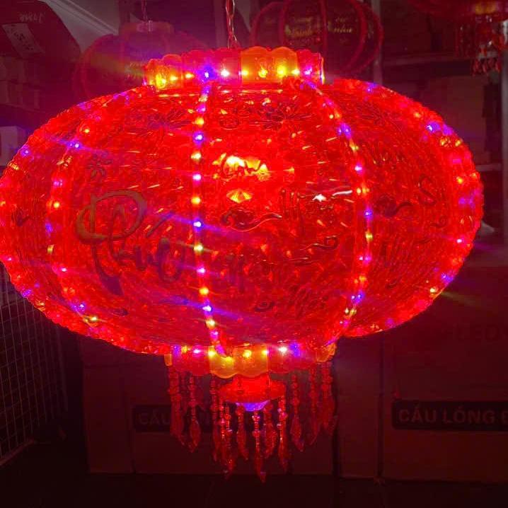   MUA 2 QUẢ TẶNG 10M ĐÈN LED   Lồng Đèn Điện Quay 360 Độ LED 3D Mẫu Cầu 3D Trang Trí Ngày Tết 2025 Cầu Tài Lộc May Mắn lồng  đèn 