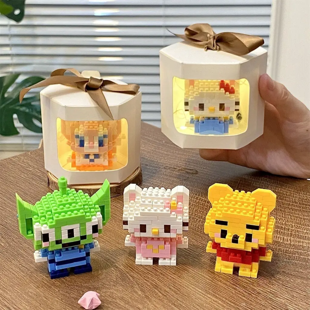 COMBO DIY Lắp Ráp Mô Hình 3D Mini – Hoạt Hình Đáng Yêu, Đồ Chơi Xếp Hình Sáng Tạo Cho Bé