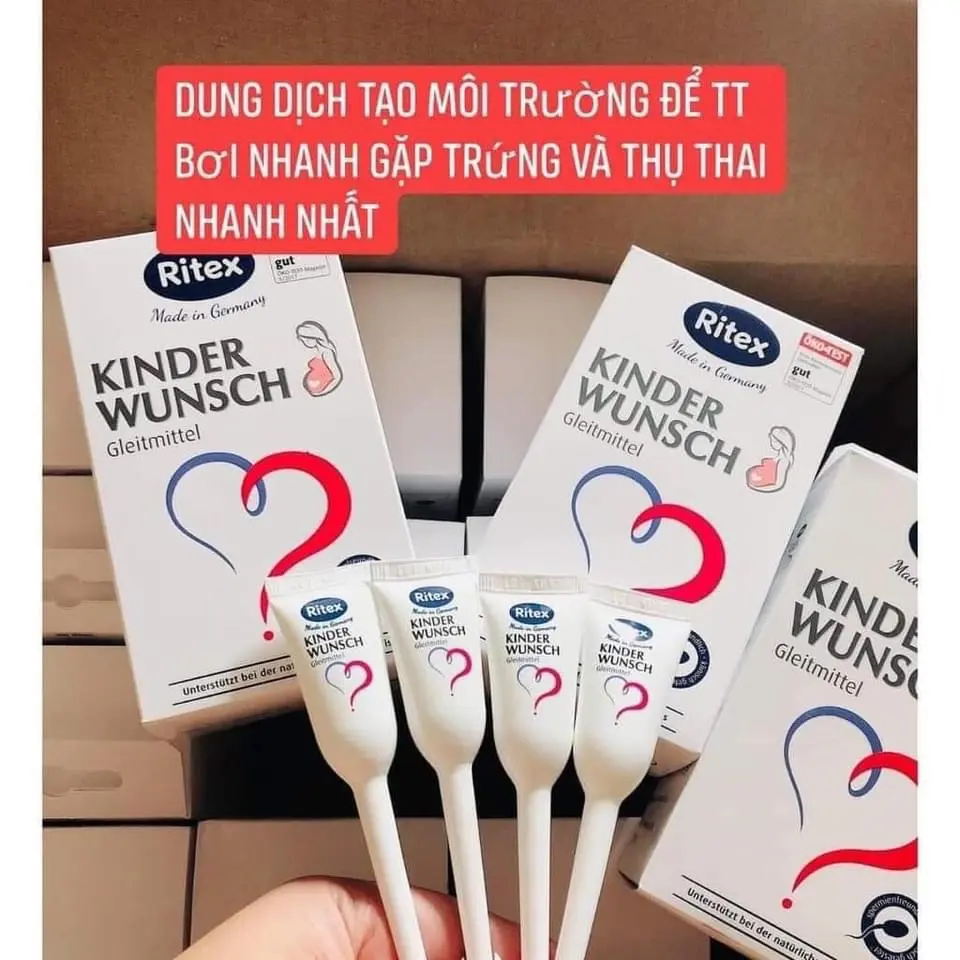 Gel thụ thai Hỗ trợ tinh binh di chuyển nhanh gặp với bé trứng. Tăng khả năng thụ thai