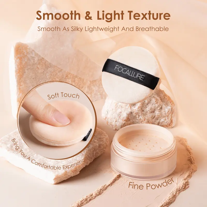 【 Voucher70K 】FOCALLURE Combo Trang Điểm Nền Phù Hợp Trang Điểm Hằng Ngày Cho Mọi Loại Da 4