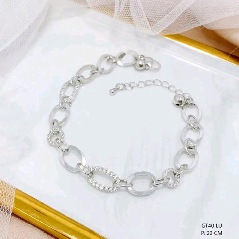 gelang tangan wanita terlaris import High Premium Quality Aksesoris Berlian 2