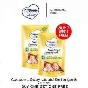 CUSSONS baby Liquid Detergent 700+700 ml buy 1 get 1 / detergent bayi
