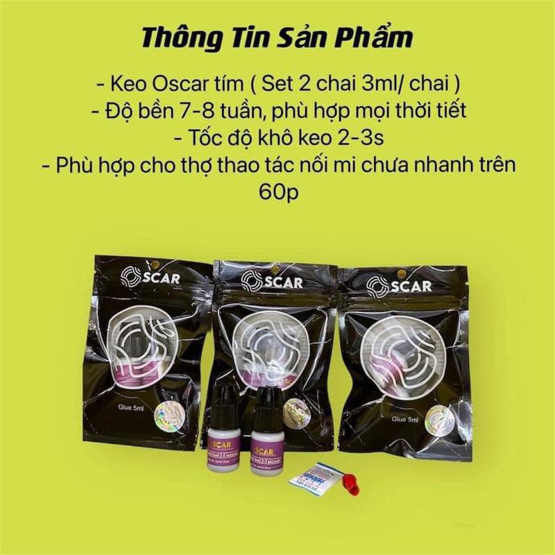 Product Introduction of Keo nối mi Oscar, ít cay, bền 7-8 tuần, dụng cụ nối mi Mỹ Phẩm Cosmetic Trang Điểm Nữ 2