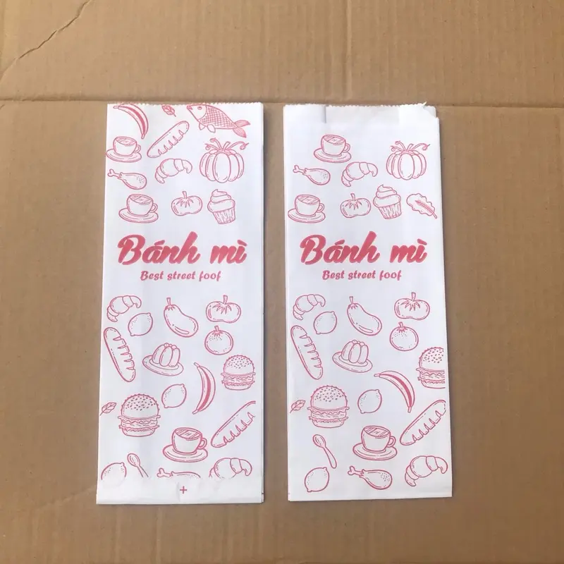 500 túi bánh mì in đỏ S1 size :10*5,5*25cm 1