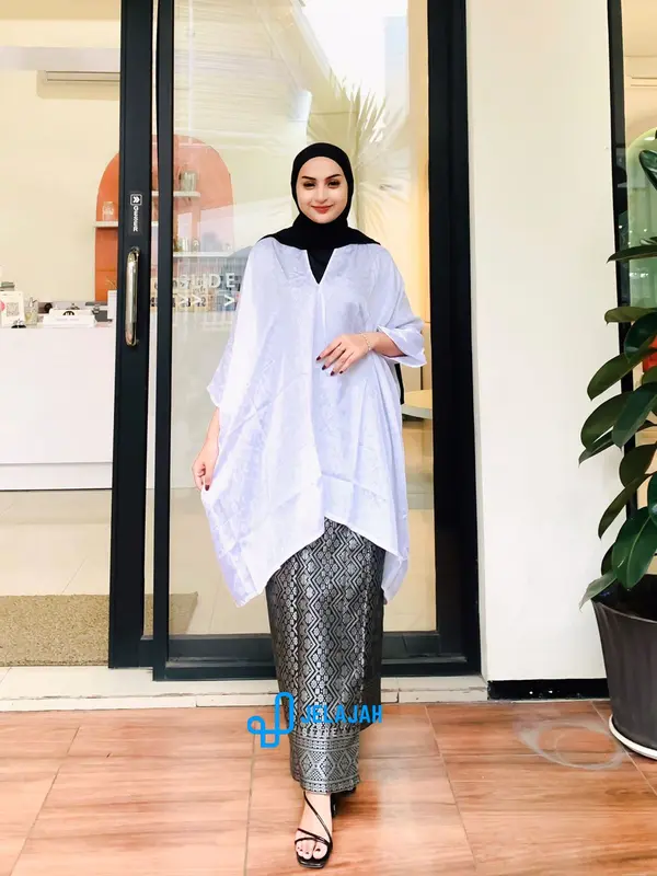 KAFTAN ARUN || VISCOS ADEM PREMIUM Nyaman Batik Gamis Tunik Wanita Muslim 4
