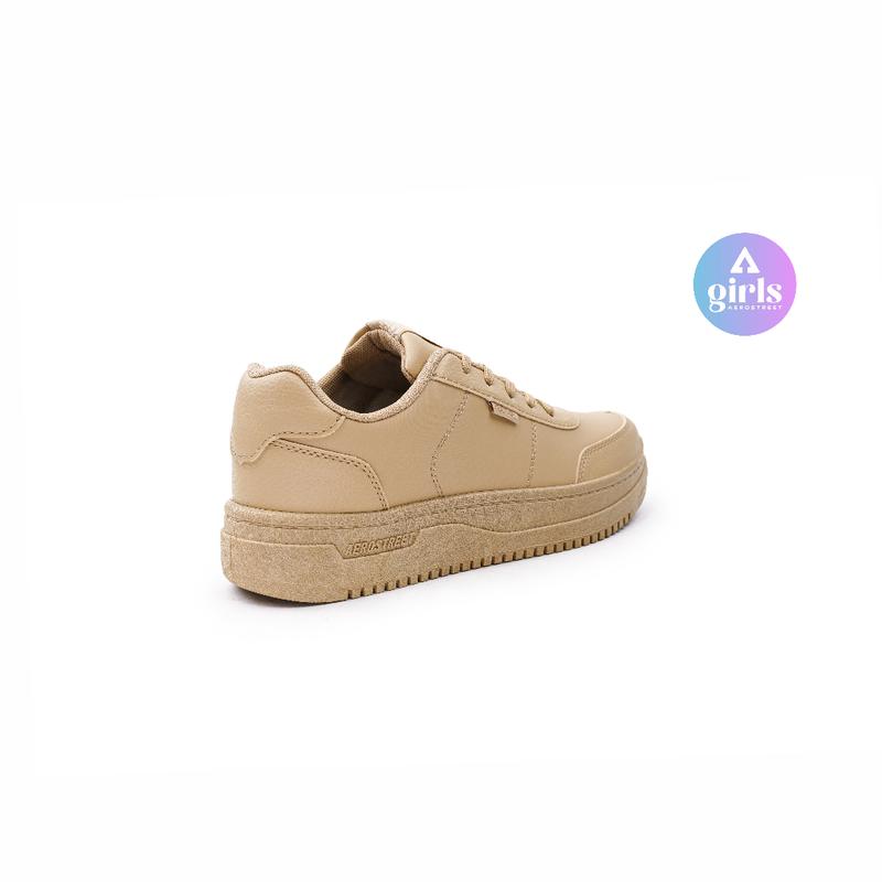 Aerostreet 37-40 Leona One Tone Mocca Muda Mocca Mocca - Sepatu Sneakers Casual Sport Pria Wanita Aero Street 5