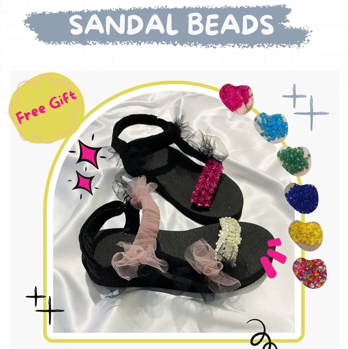 SANDAL BEADS Manik Premium