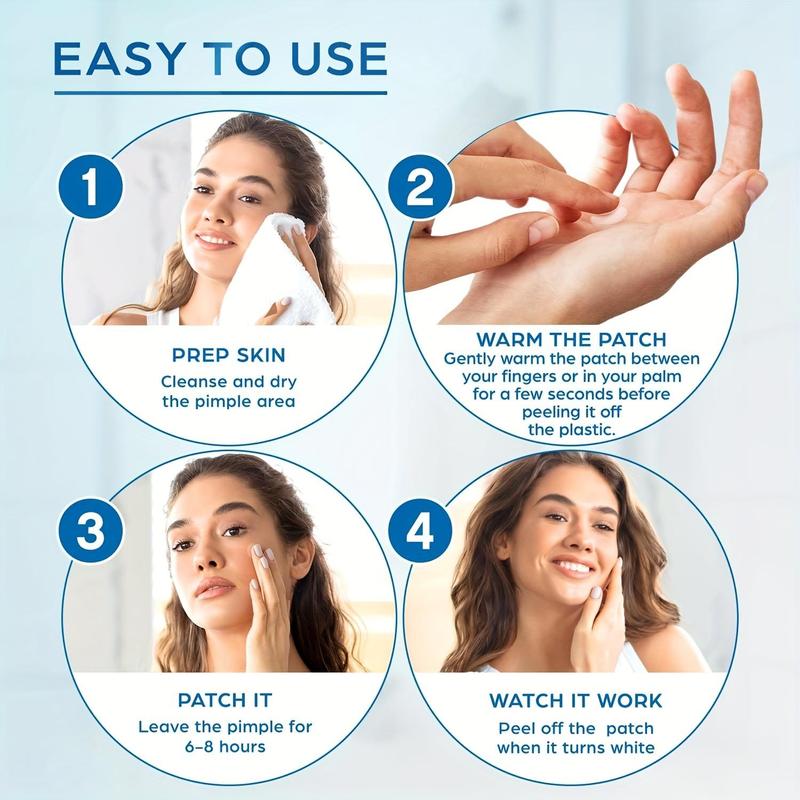 Invisible Skincare Acne Cover Patches, 200pcs/box Multi-purpose Blemish & Pimple Cover Patches, Suitable for Women and Men, Back To School, Girl Gifts, Gift Set, Ordinary Skin Care Products, Skincare Items for 1p, Pimple Patches, Hydrocolloid Patches 4