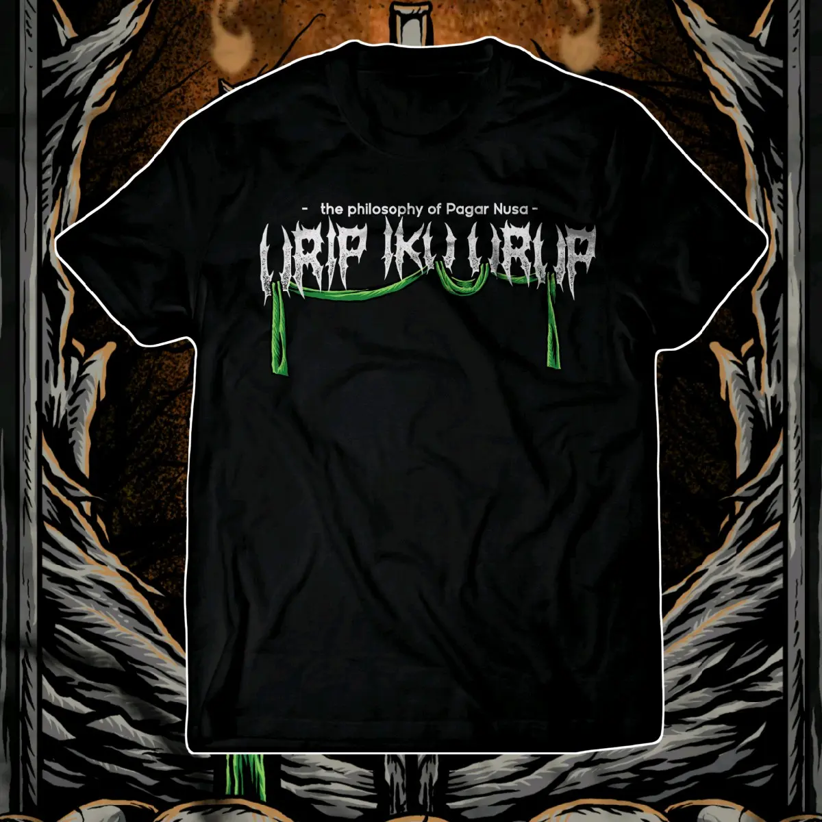 kaos Pagar Nusa Urip iku Urup limited edition