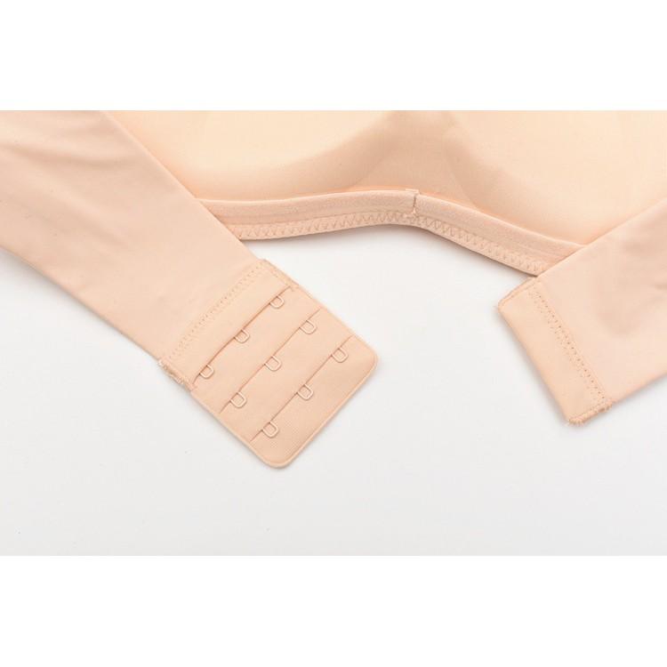 Strapless Bra,NonSlip Bra For Women Lace Embroidery Bra Push Up Bra-Smooth color 3