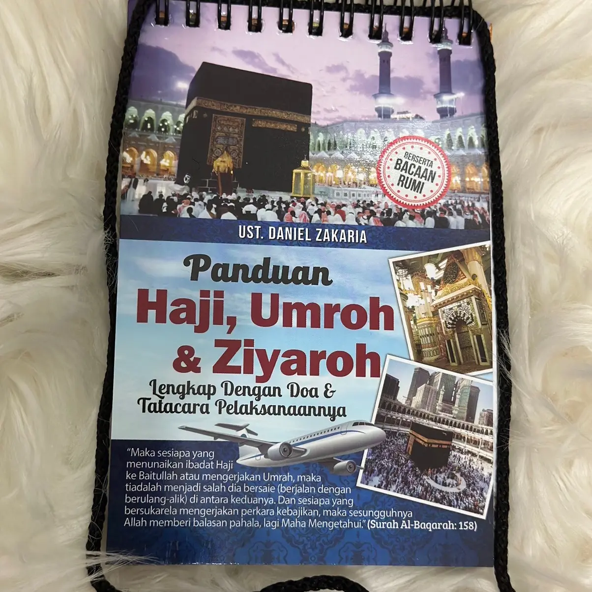 Buku Doa Umrah dan Zikir Tawaf Panduan Untuk Jemaah Kandungan Doa ada Rumi dan Bertali Quran