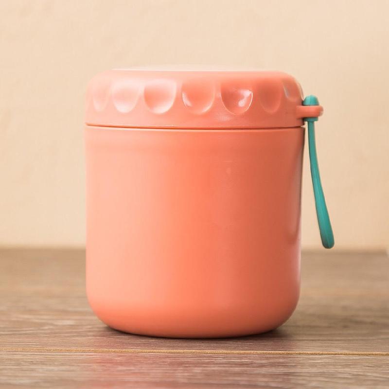 Bình ủ cháo giữ nhiệt cho bé dung tích 430ml, bình đựng canh giữ nhiệt có cấu tạo bên trong bằng inox 304 an toàn