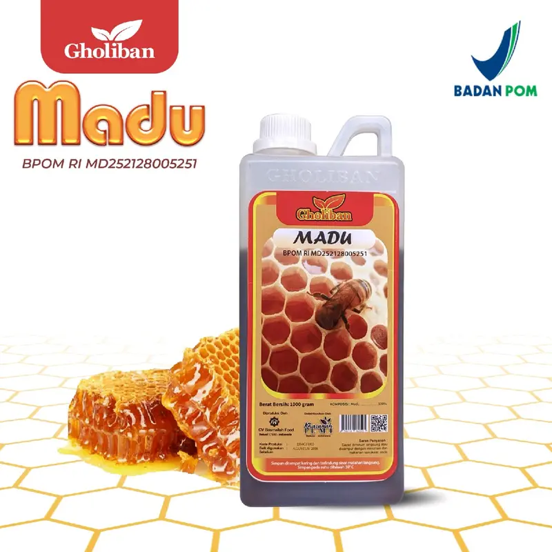 Madu Multiflora Gholiban BPOM Original Produk Terlaris hutan 0