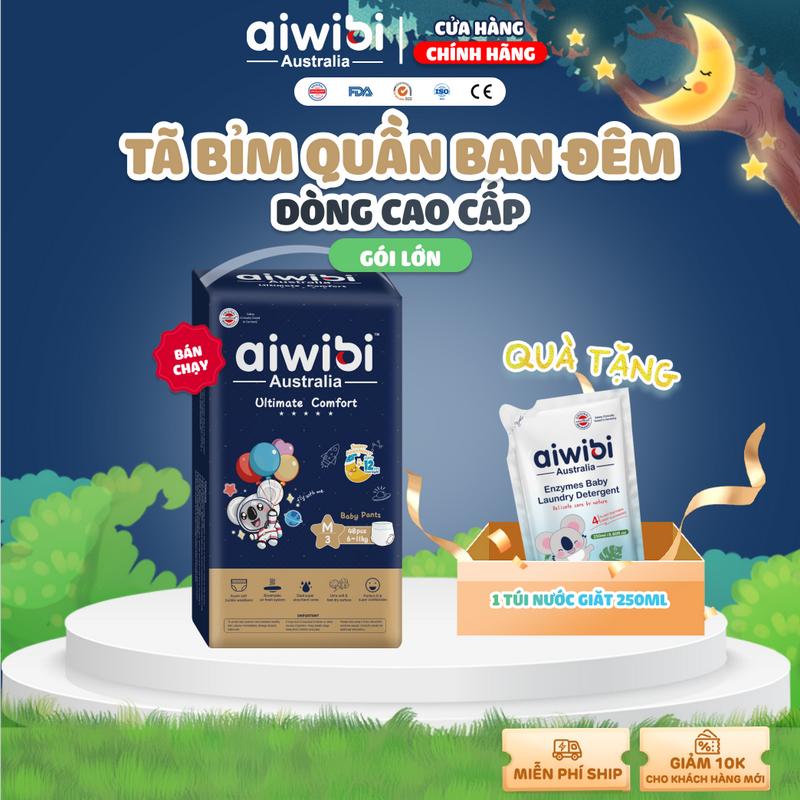 Tã/bỉm Quần Cao Cấp Chuyên Ban Đêm cho bé Ultimate Comfort Gói Lớn M/L/XL/XXL