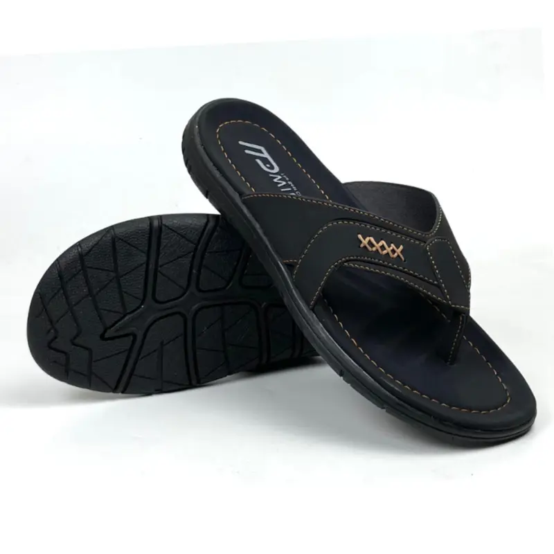 Sandal Wibi High Star S01-02 Sandal Jepit Pria Kulit Moka Size 39 - 43 5
