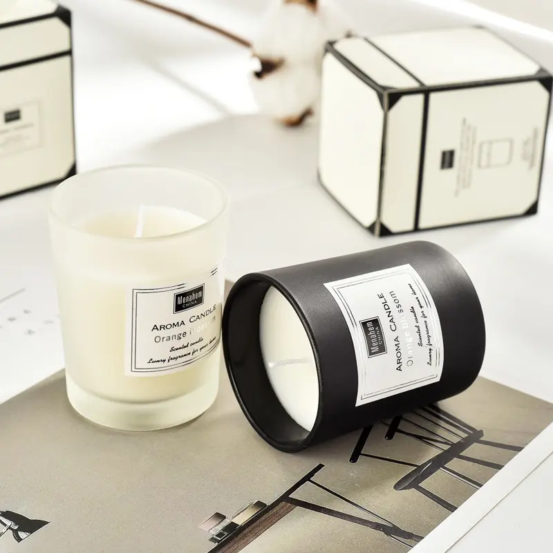 Nến Thơm Thư Giãn Không Khói Cao Cấp Aroma Menahem - HiLo Candles Quà tặng Sinh nhật