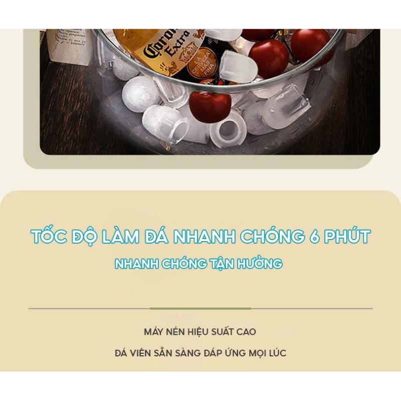 Product Introduction of [Trả tiền khi giao hàng] Máy Làm Đá Viên Mini 5 Phút Cho Gia Đình  KaiXin - Tủ Làm Đá Tự Động Siêu Nhanh Nhỏ Gọn Tiện Lợi Với Trọng Lượng 6kg 29