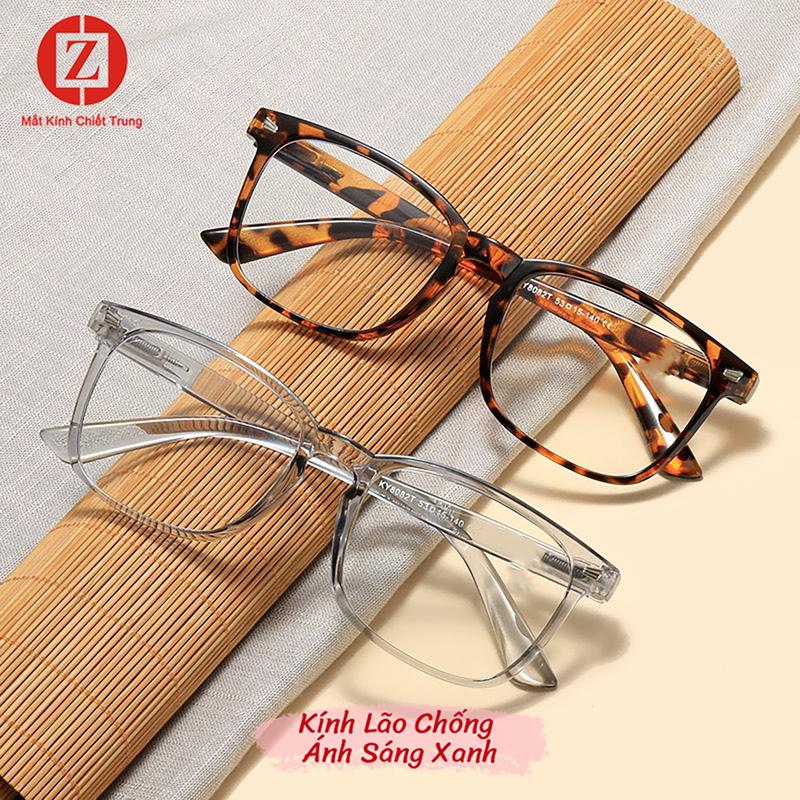 [Mã H8082] Kính Lão đọc báo form vuông đẹp, nhìn rõ chữ- đọc rõ báo Mắt Kính