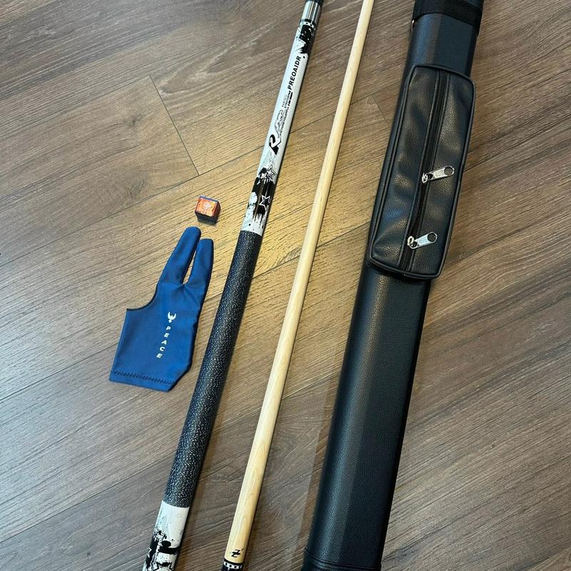 Combo cơ Preoaidr P5 - Cơ Bida (Lỗ ,Libre và 3C) ( Bao da , găng , lơ ) Gậy Bida