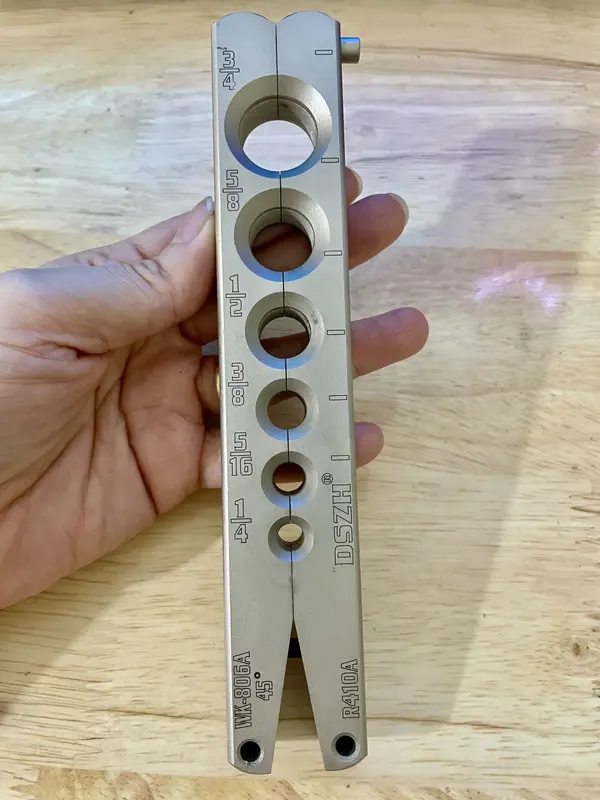 Kẹp ống đồng DSZH bản 3.1cm dùng cho cho kẹp value ron xanh 5