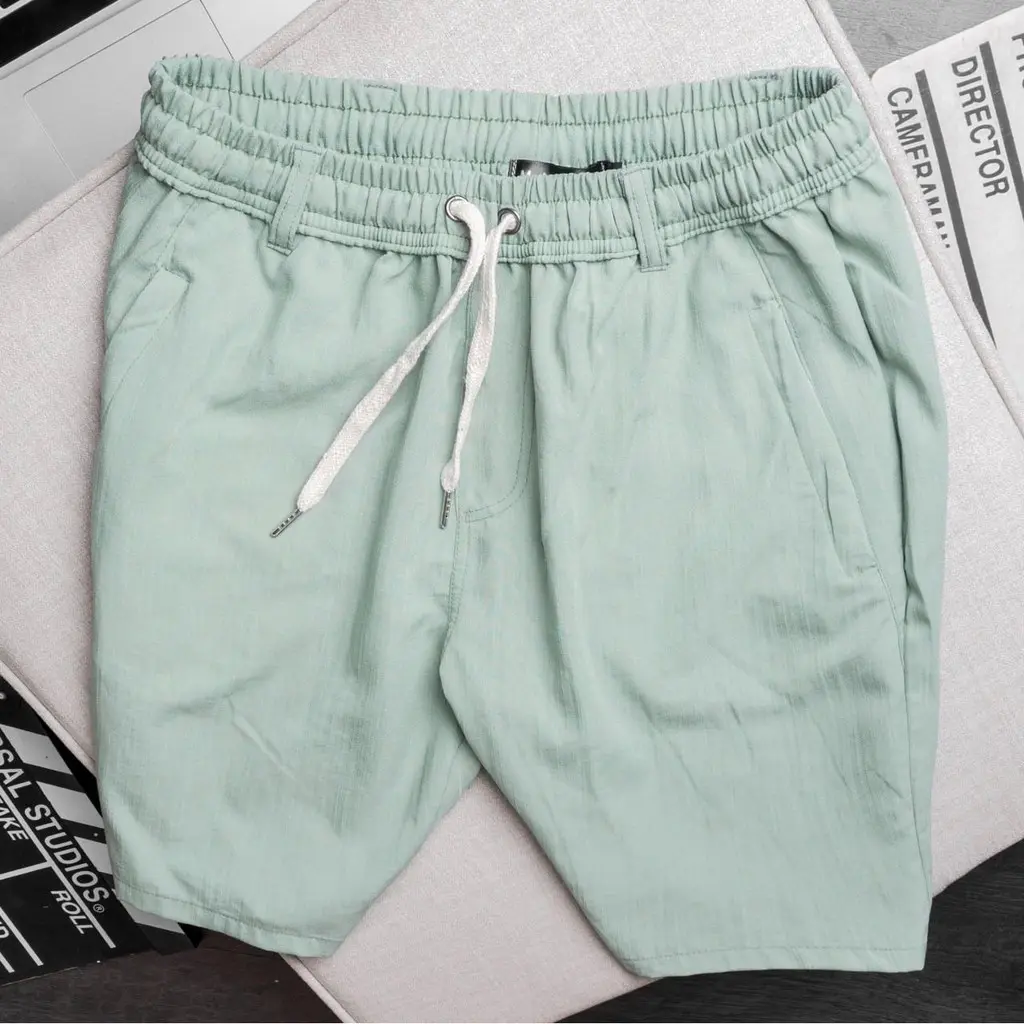 Quần đũi ngố nam,quần short đũi dây rút 5 màu Menswear