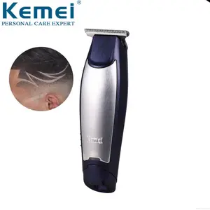 Kemei KM-5021 Hair Clipper Cordless Dual DC Charger Port Cukur Rambut Kumis