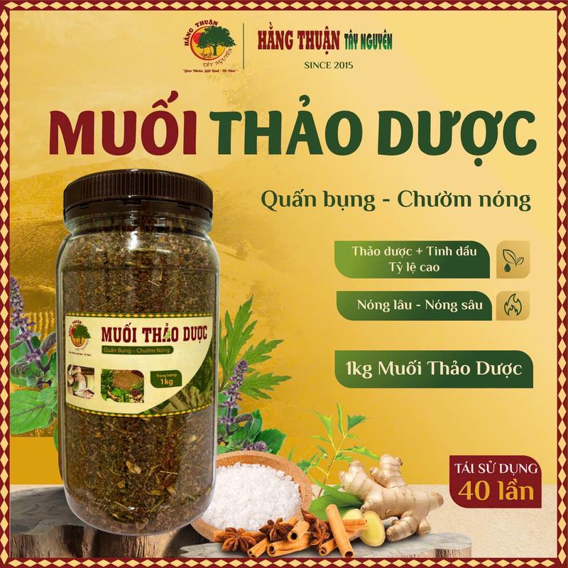 Muối Quấn Bụng Sau Sinh Hằng Thuận Tây Nguyên 1kg