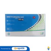 Gambar METFORMIN HCL HEXPHARM 500 MG BOX 200 TABLET dari Apotek Apollo Surabaya by GoA Kota Surabaya 1 Tokopedia