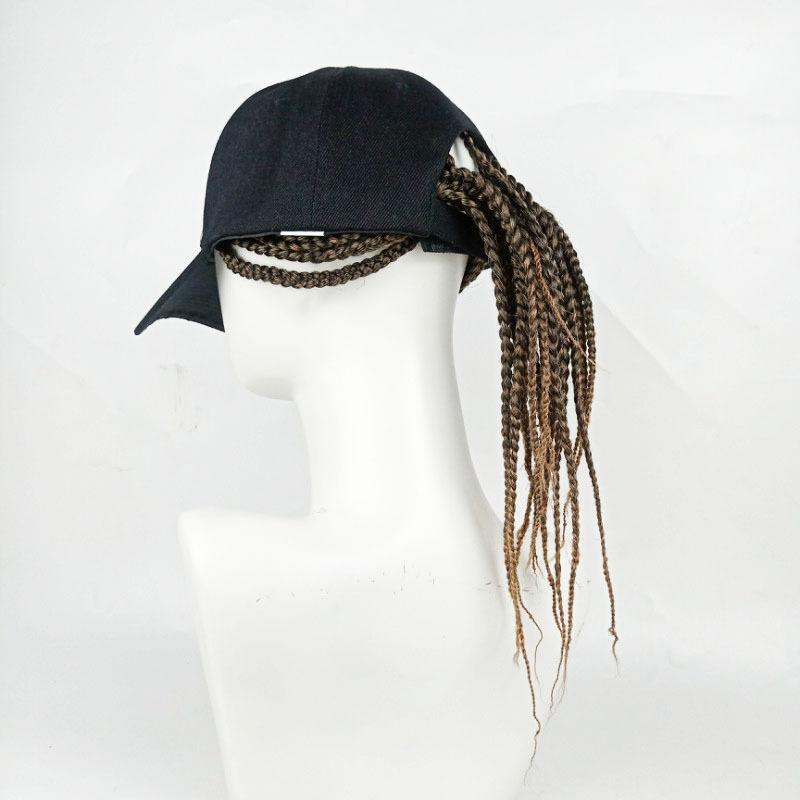 Mũ Tóc Giả, Phong Cách Dreadlocks, Tích Hợp, Thời Trang Nữ, Thích Hợp Cho Mùa Hè, Phong Cách Hip Hop, Tóc Giả Bện, Dành Cho Nam Giới, Treo Đầu, Thành Phẩm, Có Thể Đeo Tóc Đuôi Ngựa, 00 1