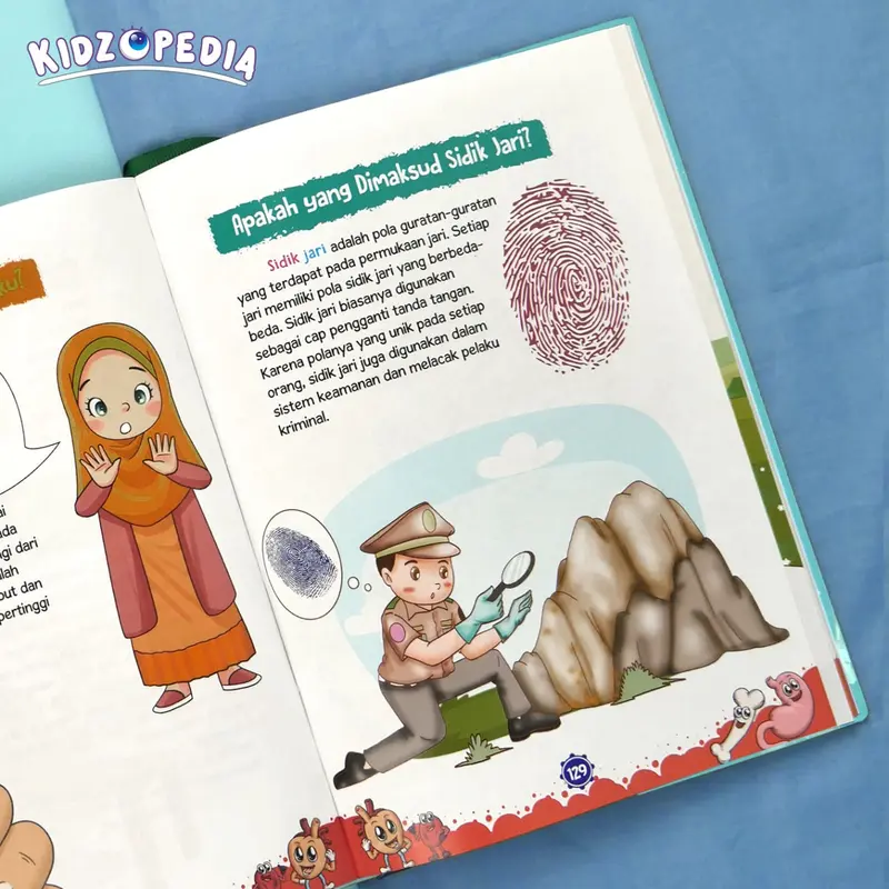 Buku Sains Anak - Kidzopedia Keajaiban Tubuh Manusia - Hard Cover Books Psychology 2