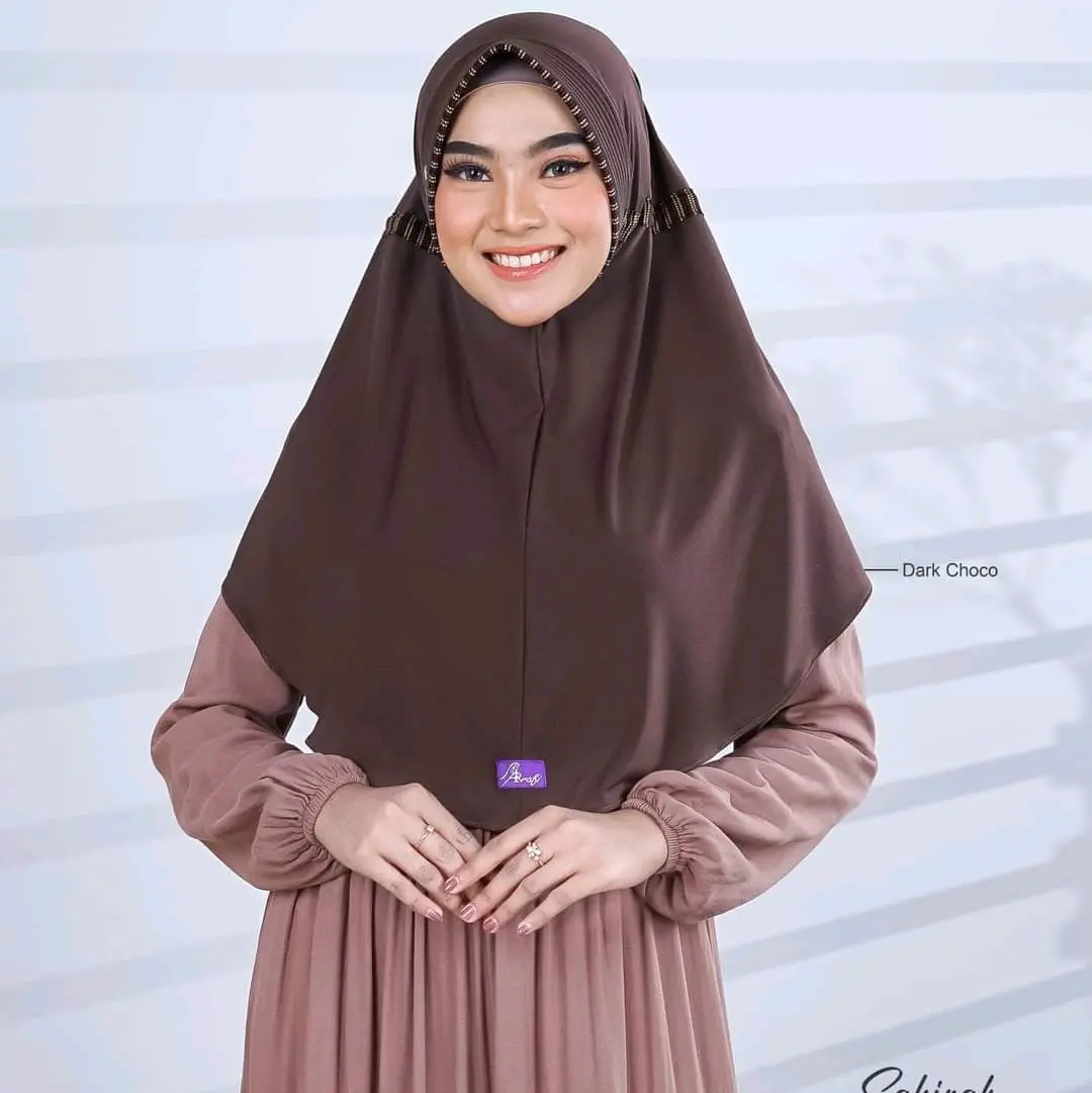 promo Sakinah hijab bergo Hijab instan serut adem nyaman Fashion muslim