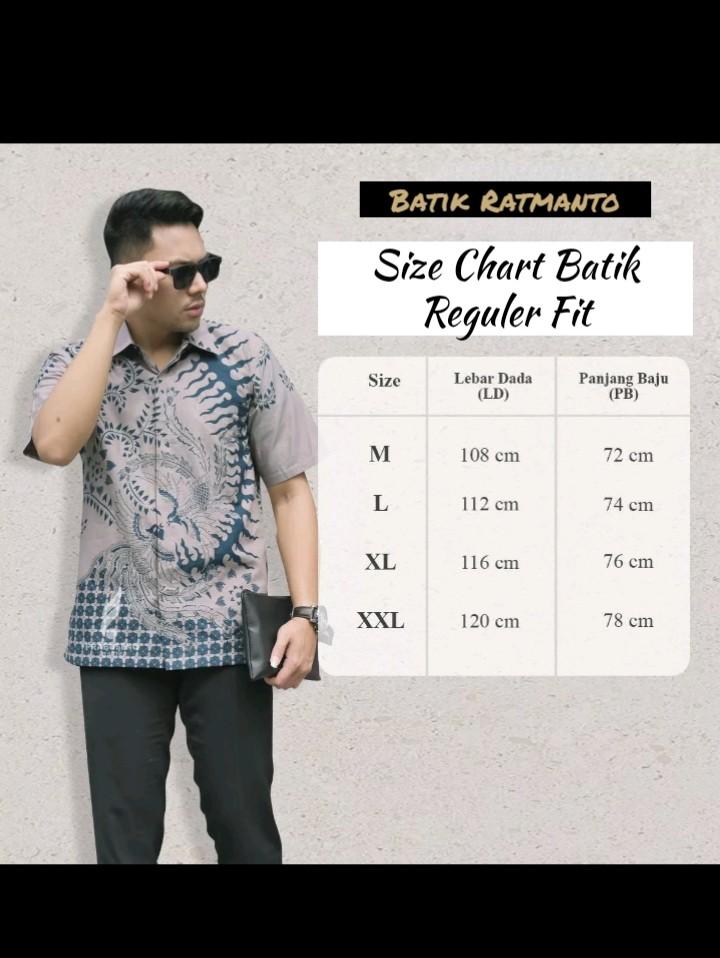 Product Introduction of kemeja batik katun  SLIMFIT BUNGA LASEM Ready Panjang Dan Pendek (Pilih Variasi) Ready Size Jumbo 5L LD 130 Max BB 130 Bahan Katun Halus Primisima Berlapis Furing Dan Jahitan Eksklusif 0
