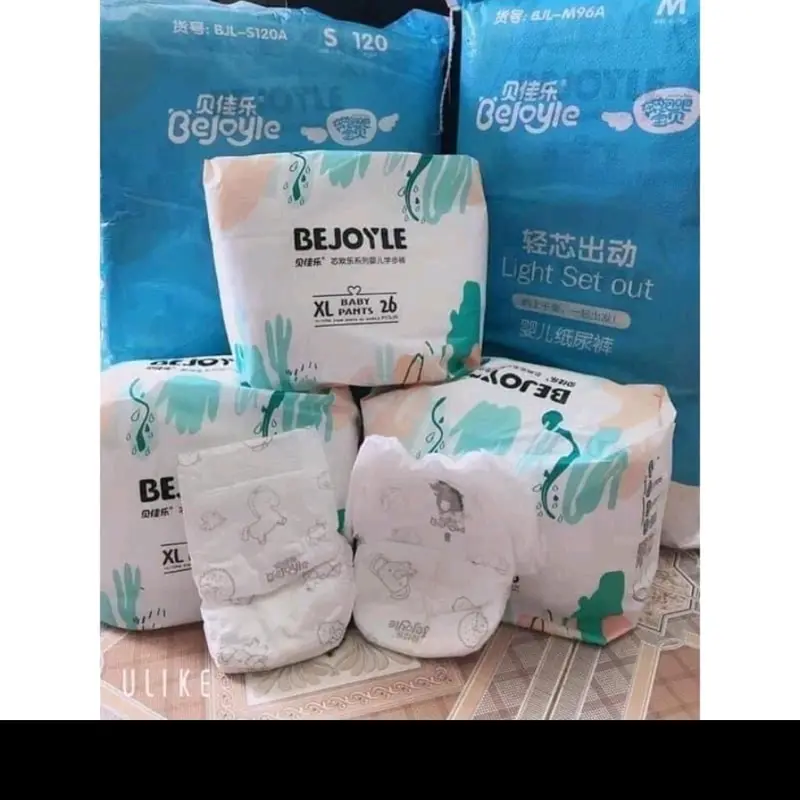 BỈM BEJOY XANH ĐỦ SIZE DÁN/QUẦN S120/M96\L90/Xl78/Xxl66 cho bé yêu 1