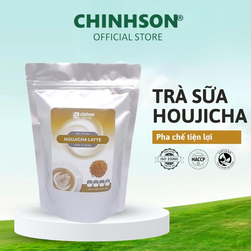 Bột Trà Rang Sữa Chính Sơn Houjicha Latte Pha Chế Đồ Uống 200G 500G 1KG