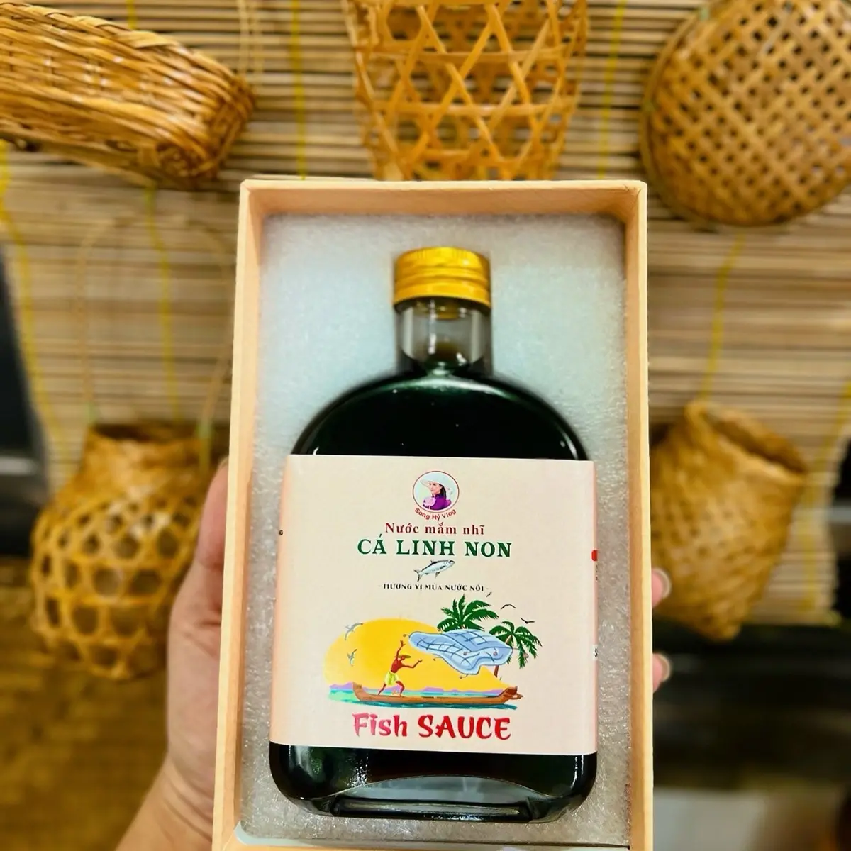 Nước Mắm Nhĩ Cá Linh Non Đặc Biệt