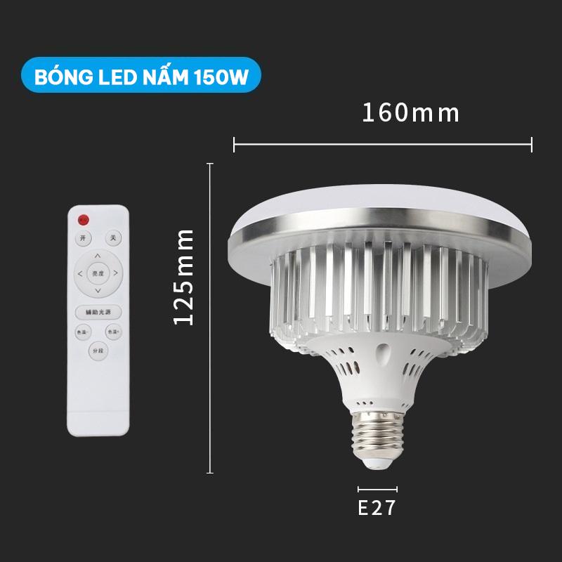 Full bộ softbox bóng led nấm 150W kèm chân 2m điều chỉnh nhiệt độ màu hỗ trợ ánh sáng cho studio chụp ảnh. 5