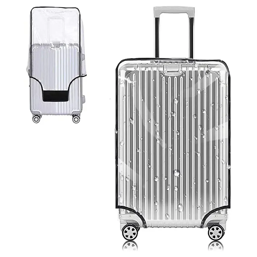 Clear Transparent PVC Transparent Suitcase Protective Cover