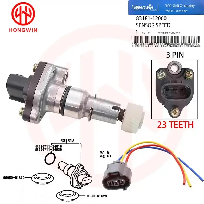 83181-12060 Speed Sensor for TOYOTA MR2 1991-1995 RAV4 L4 1996