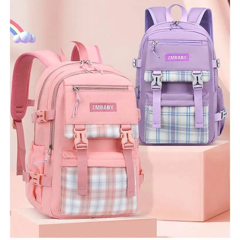 tas sekolah anak perempuan sd smp dan sma tas sekolah kapasitas besar Ransel