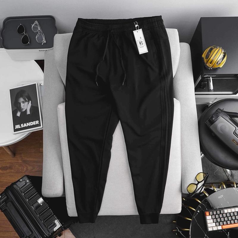 Quần thun jogger dài big size nam viền đen