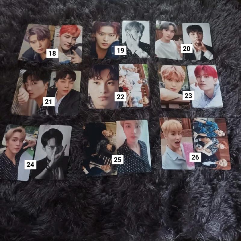 photocard official dicon 101 nct 127/PC dicon 101 nct 127/pc mark jaehyun yuta taeil taeyong doyoung jungwoo johnny haechan/mark bnw dilan 2